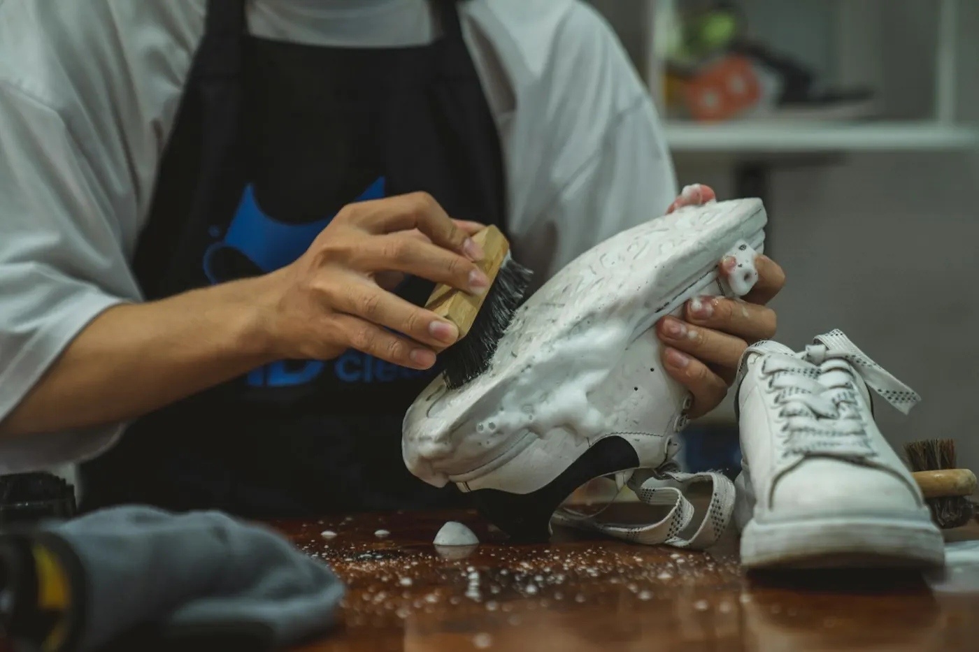 Sneaker cleaning in Jeddah
